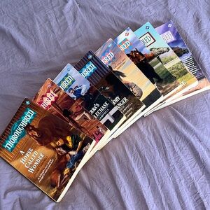 Collection of 8 Thoroughbred paperback books